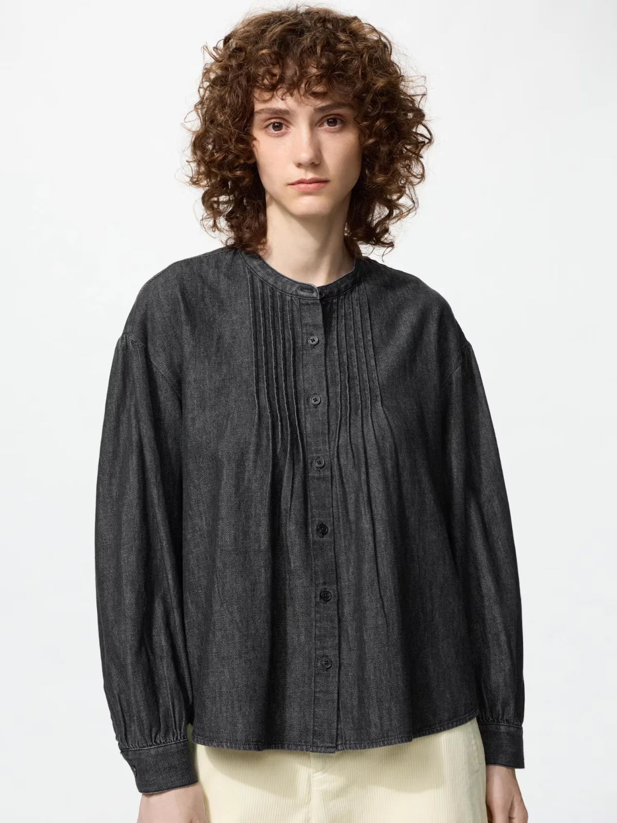 Denim Blouse by UNIQLO