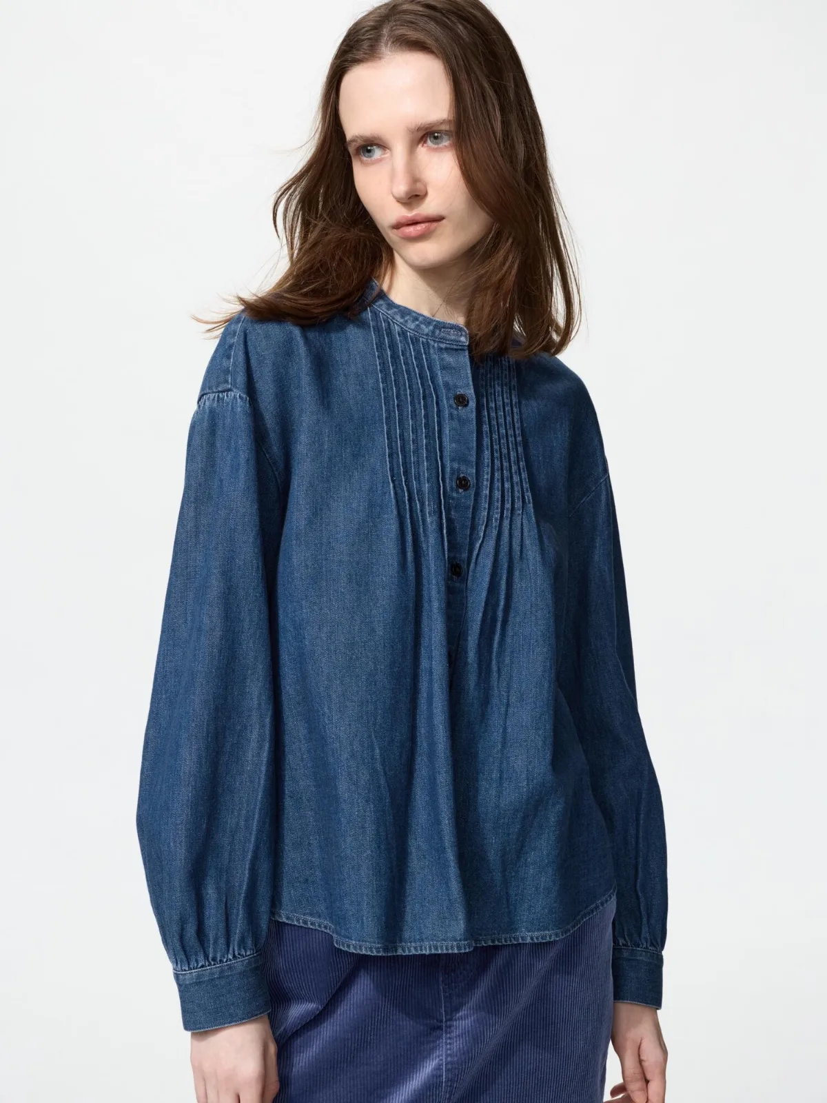 Denim Blouse by UNIQLO