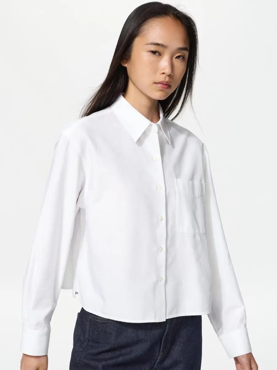 Oxford Boxy Shirt by UNIQLO