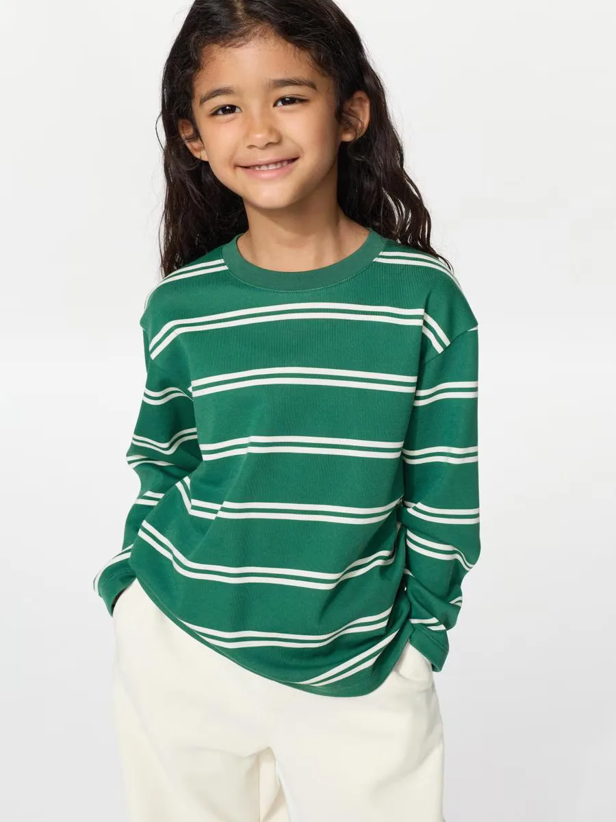 AIRism Cotton Striped T-Shirt by UNIQLO