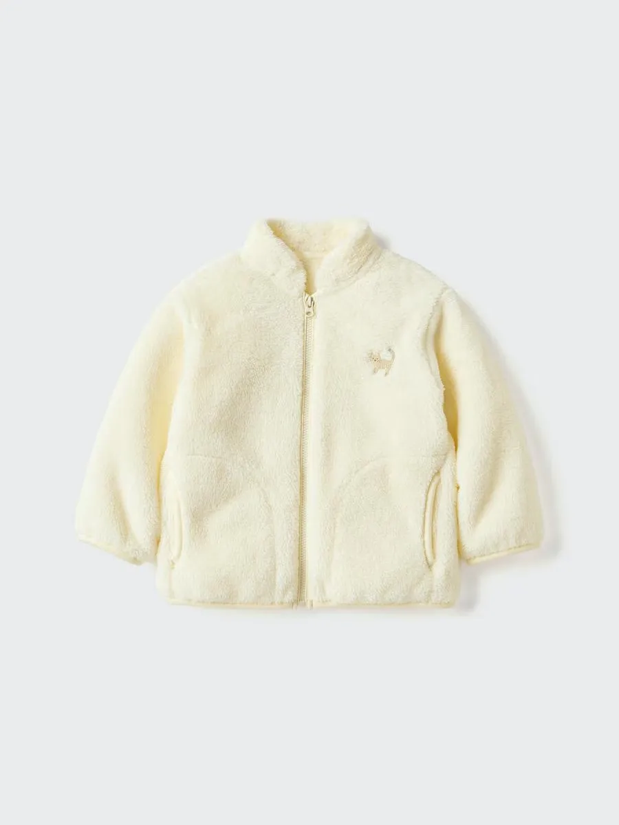 Fluffy Yarn Fleece Full-Zip Jacket by UNIQLO