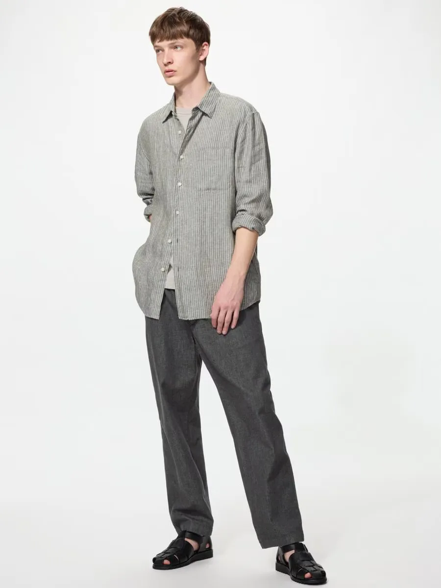 Stretch Easy Ankle Pants Denim by UNIQLO