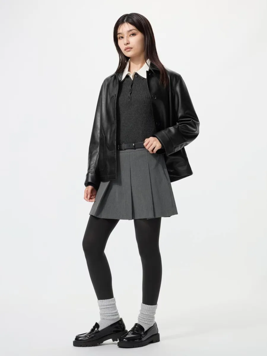 Heattech Leg Shaper Tights with Deodorizing by UNIQLO