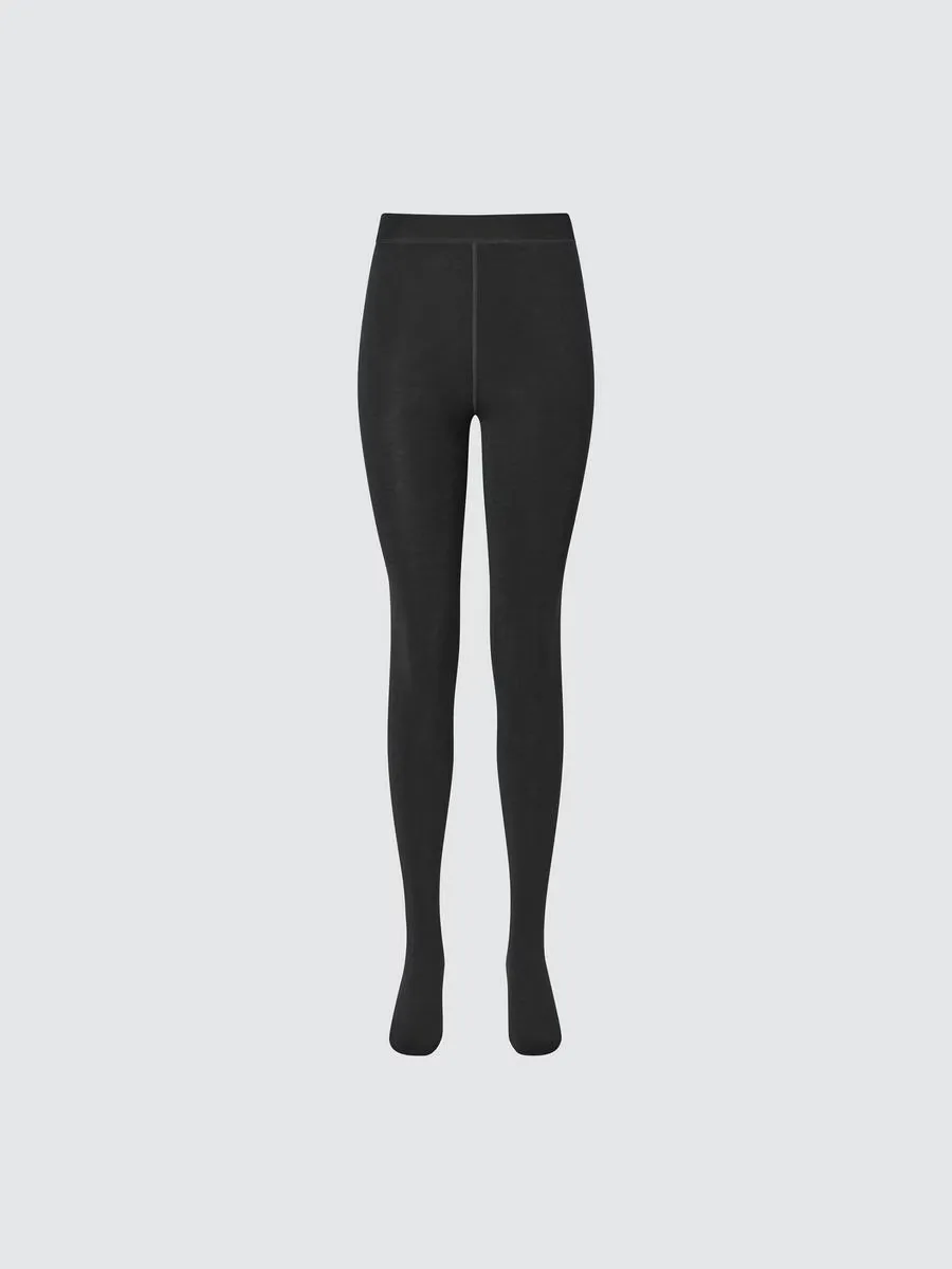 Heattech Extra Warm Pile Lined Tights with Odor Control