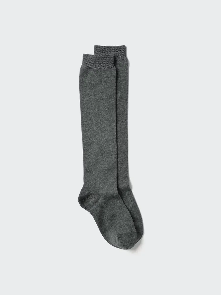 Heattech Knee High Socks with Odor Control by UNIQLO