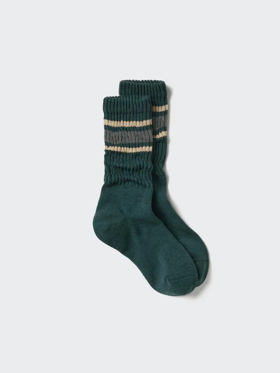 Heattech Socks Slouch Line with Odor Control
