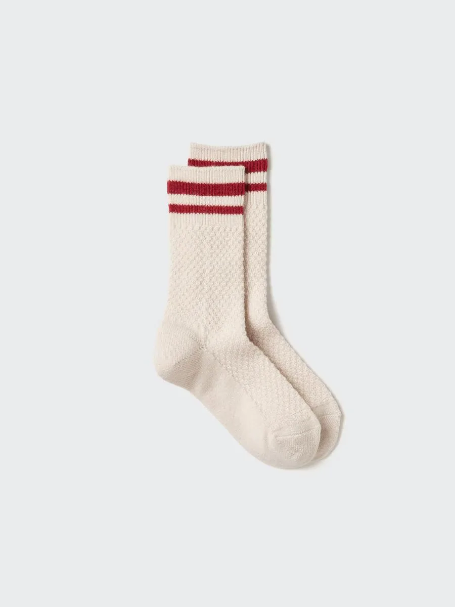 Heattech Socks Popcorn Line with Odor Control by UNIQLO