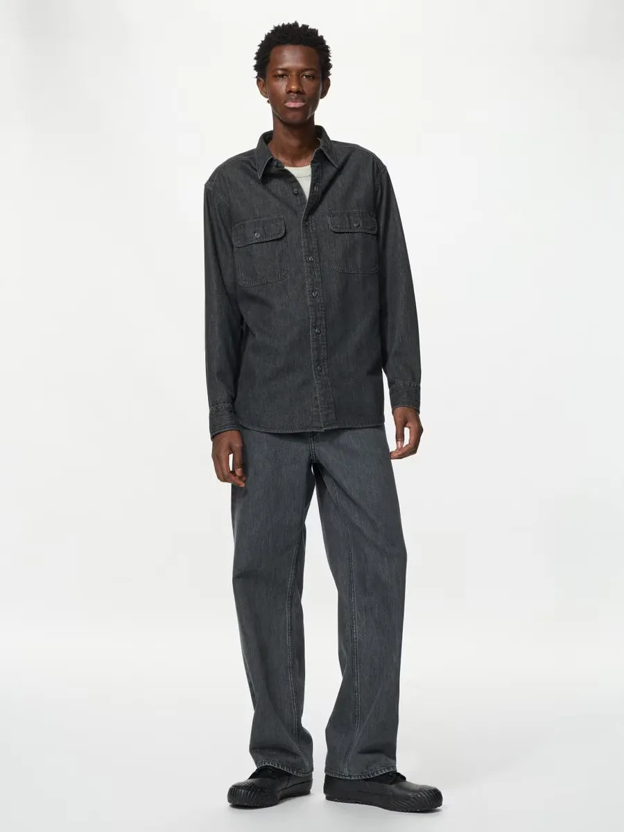 Straight Jeans, 100% Cotton by UNIQLO
