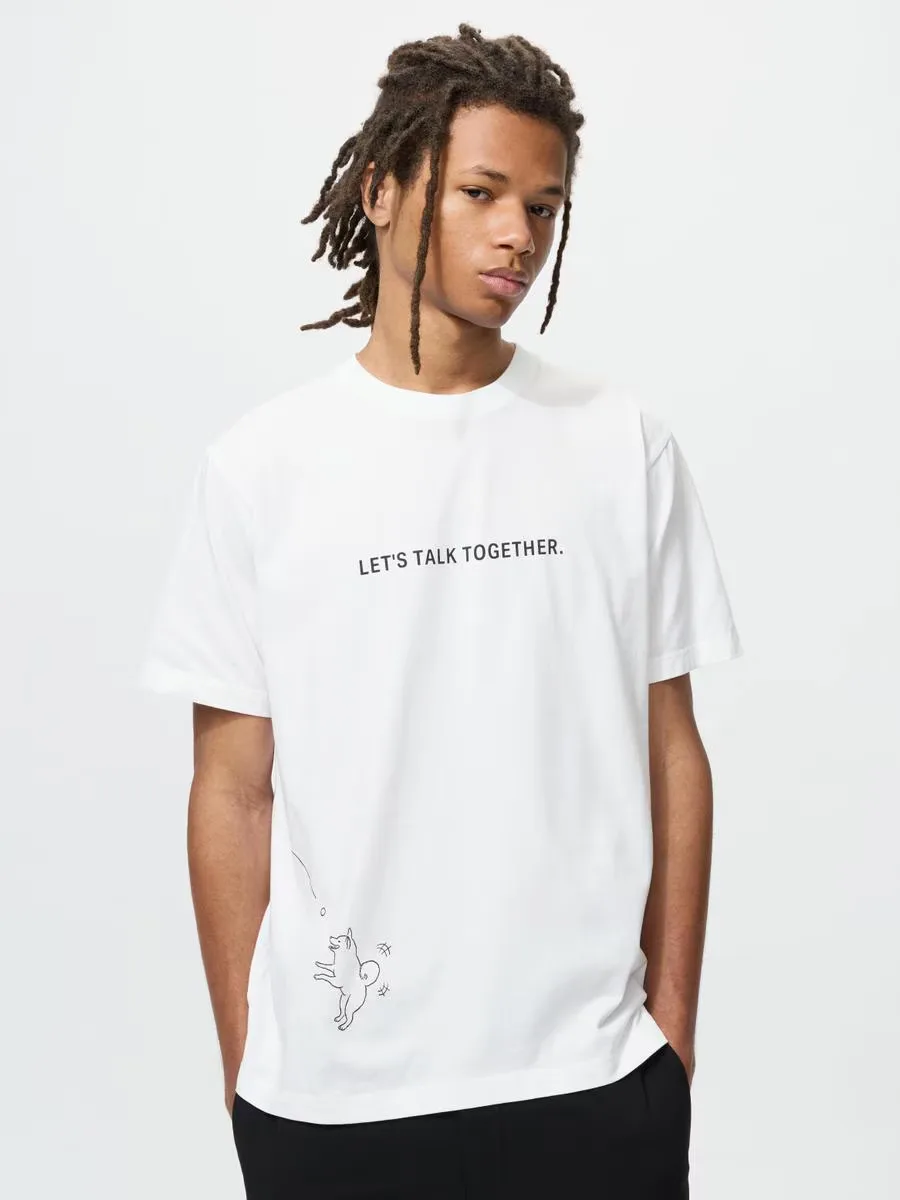 PEACE for ALL Graphic T-Shirt Hideki Kuriyama by UNIQLO