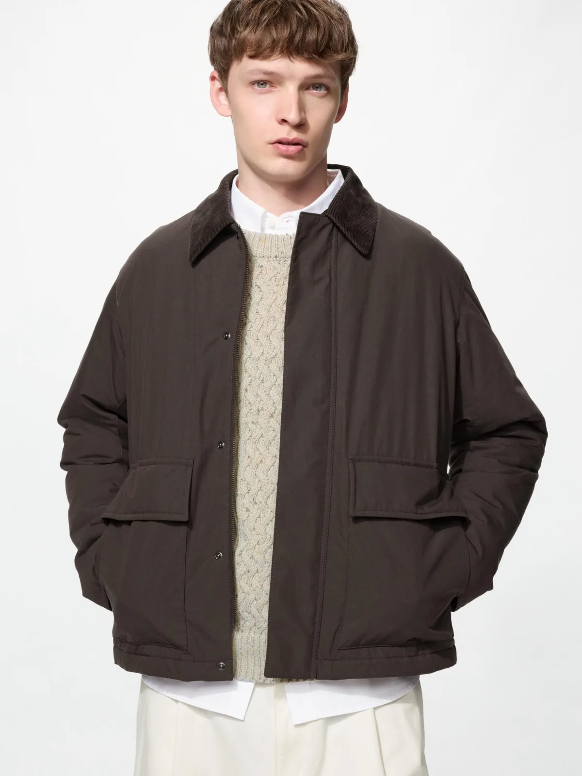 Padded Short Blouson Jacket