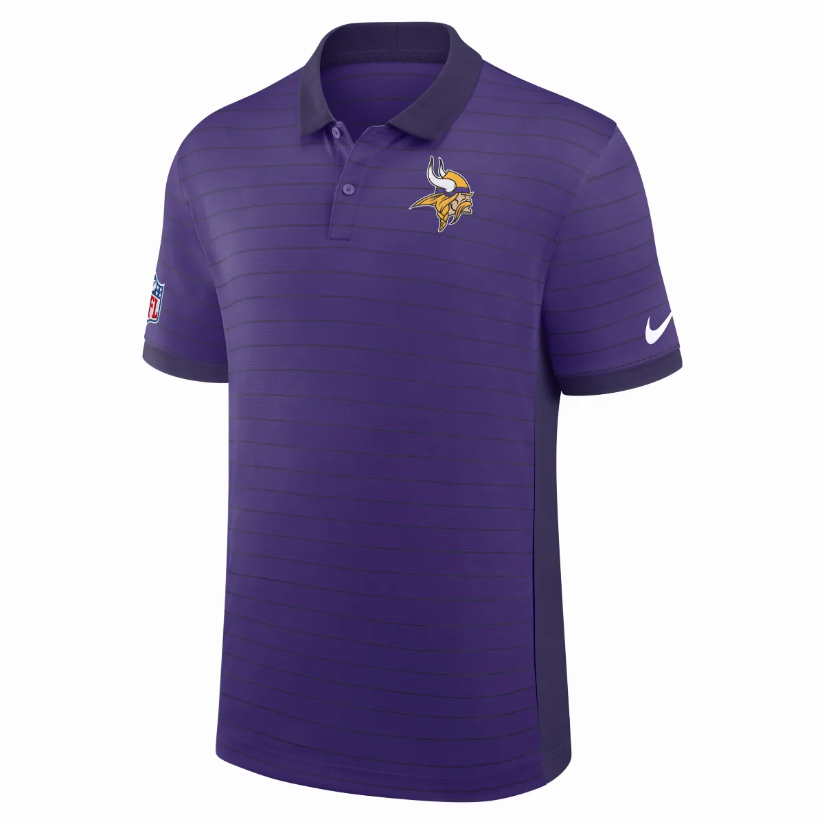 Minnesota Vikings Sideline Victory Stripe Dri-FIT NFL Polo by Nike