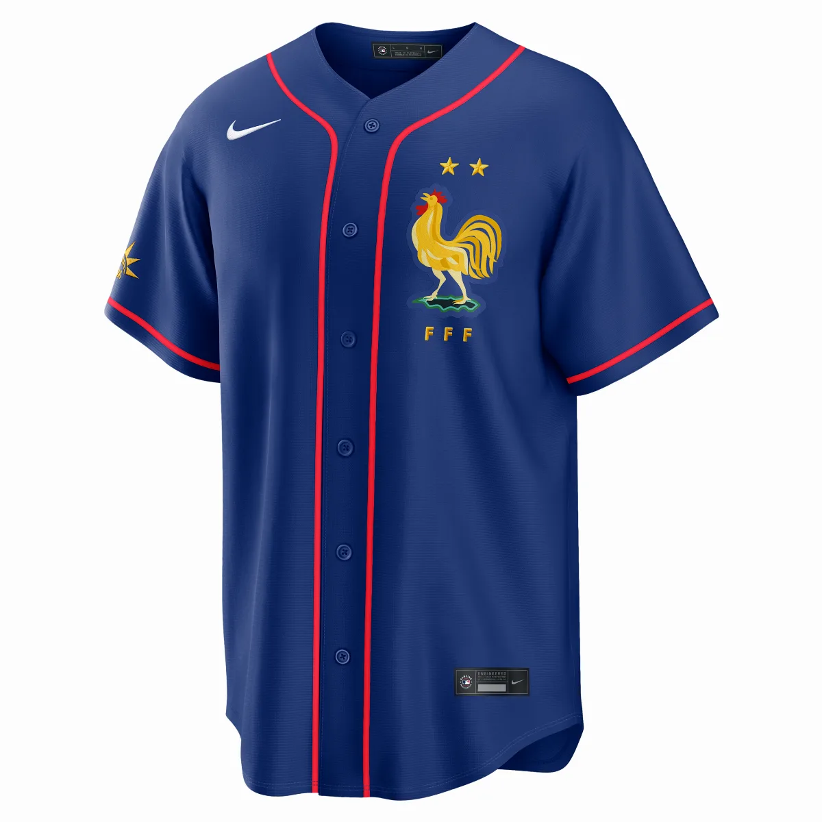 France National Team Soccer x MLB Stadium Jersey by Nike