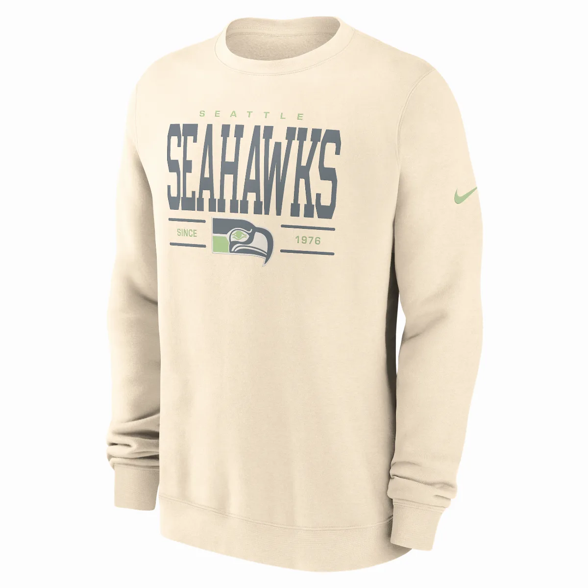 Seattle Seahawks Club NFL Pullover Crew by Nike