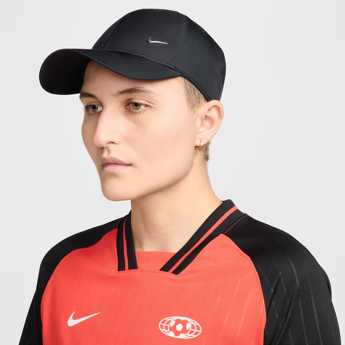 Club Structured Metal Swoosh Cap by Nike