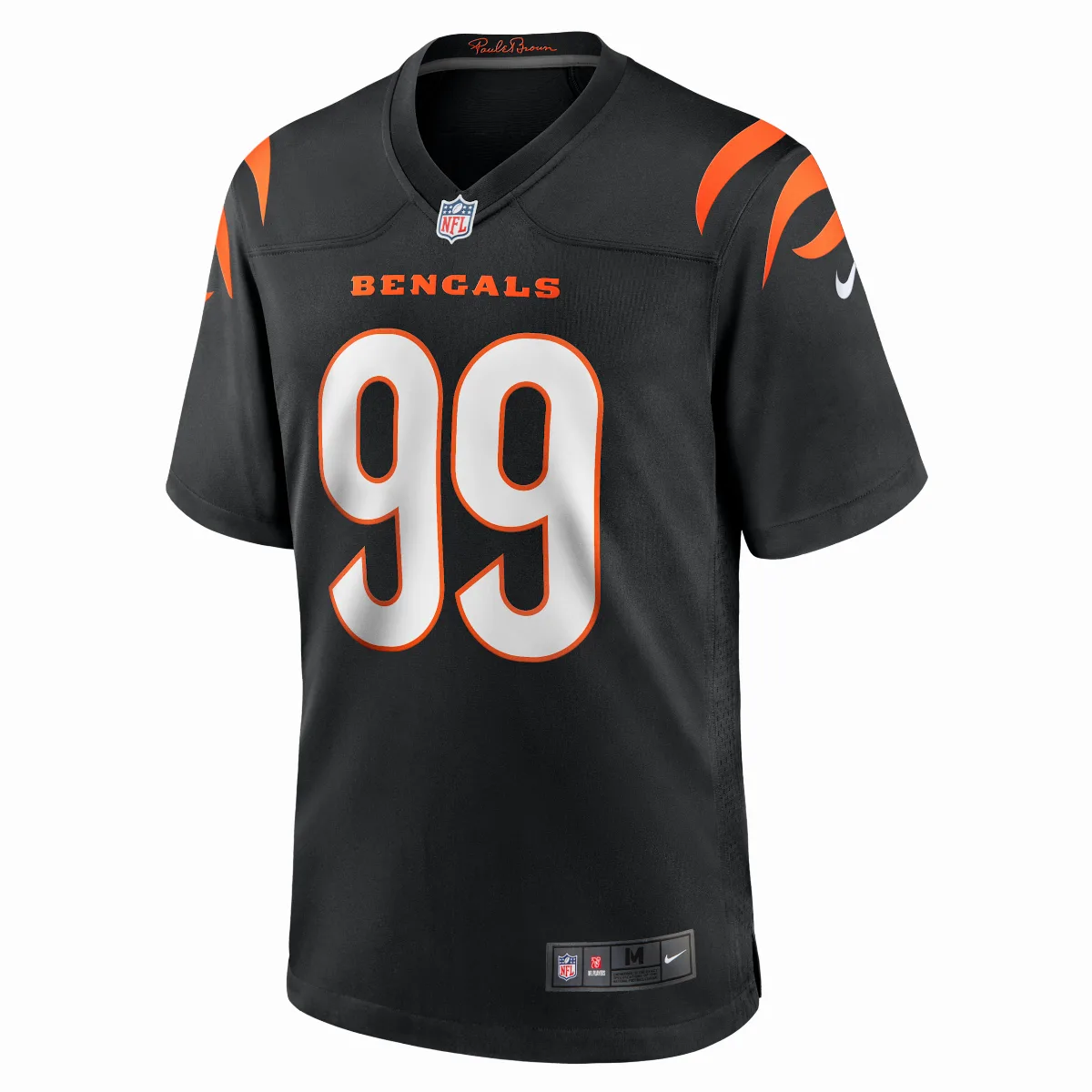Myles Murphy Cincinnati Bengals NFL Game Football Jersey by Nike