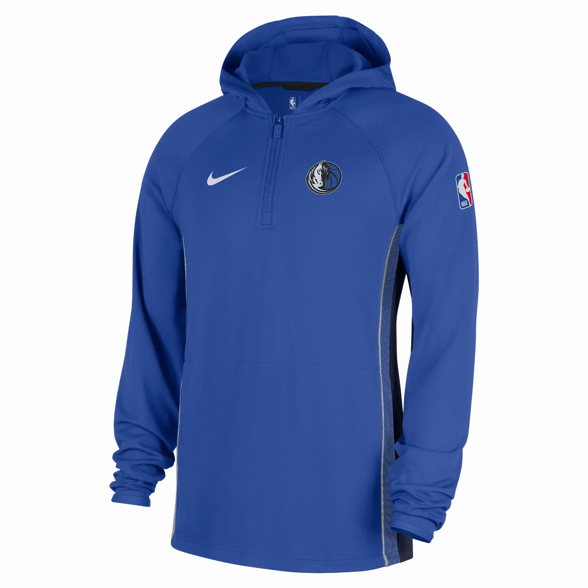Dallas Mavericks Zoned Dri-FIT NBA 1/4-Zip Hoodie by Nike
