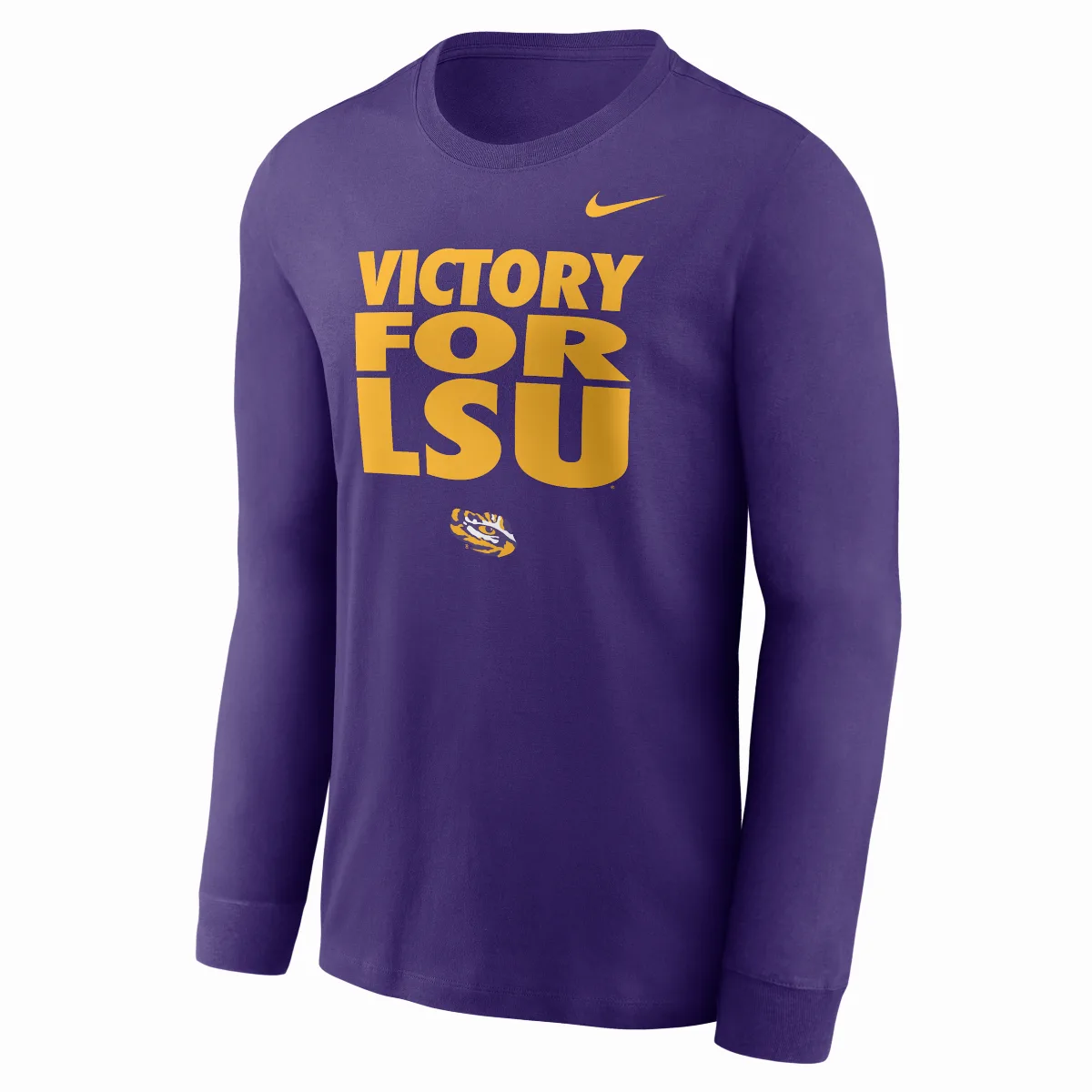 LSU Sideline Slogan Dri-FIT College Long-Sleeve T-Shirt by Nike