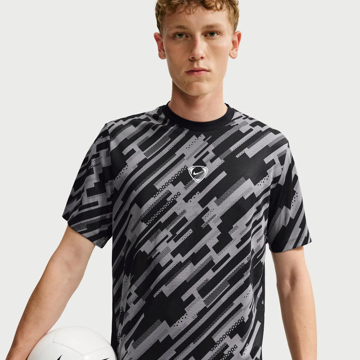Academy+ Dri-FIT Soccer Short-Sleeve Top by Nike