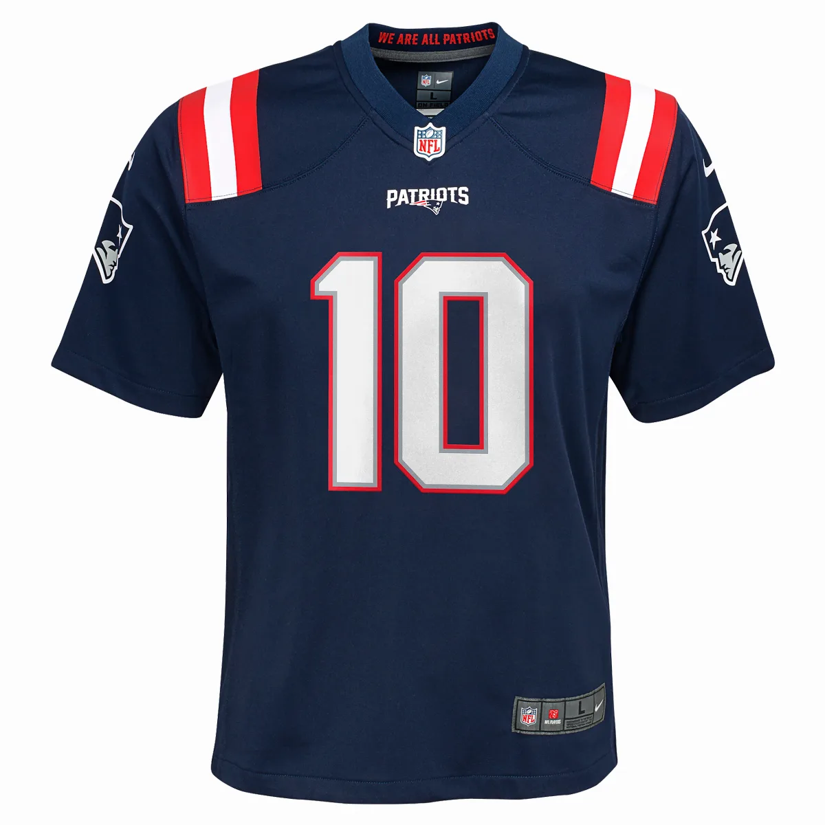 Drake Maye New England Patriots NFL Game Jersey by Nike