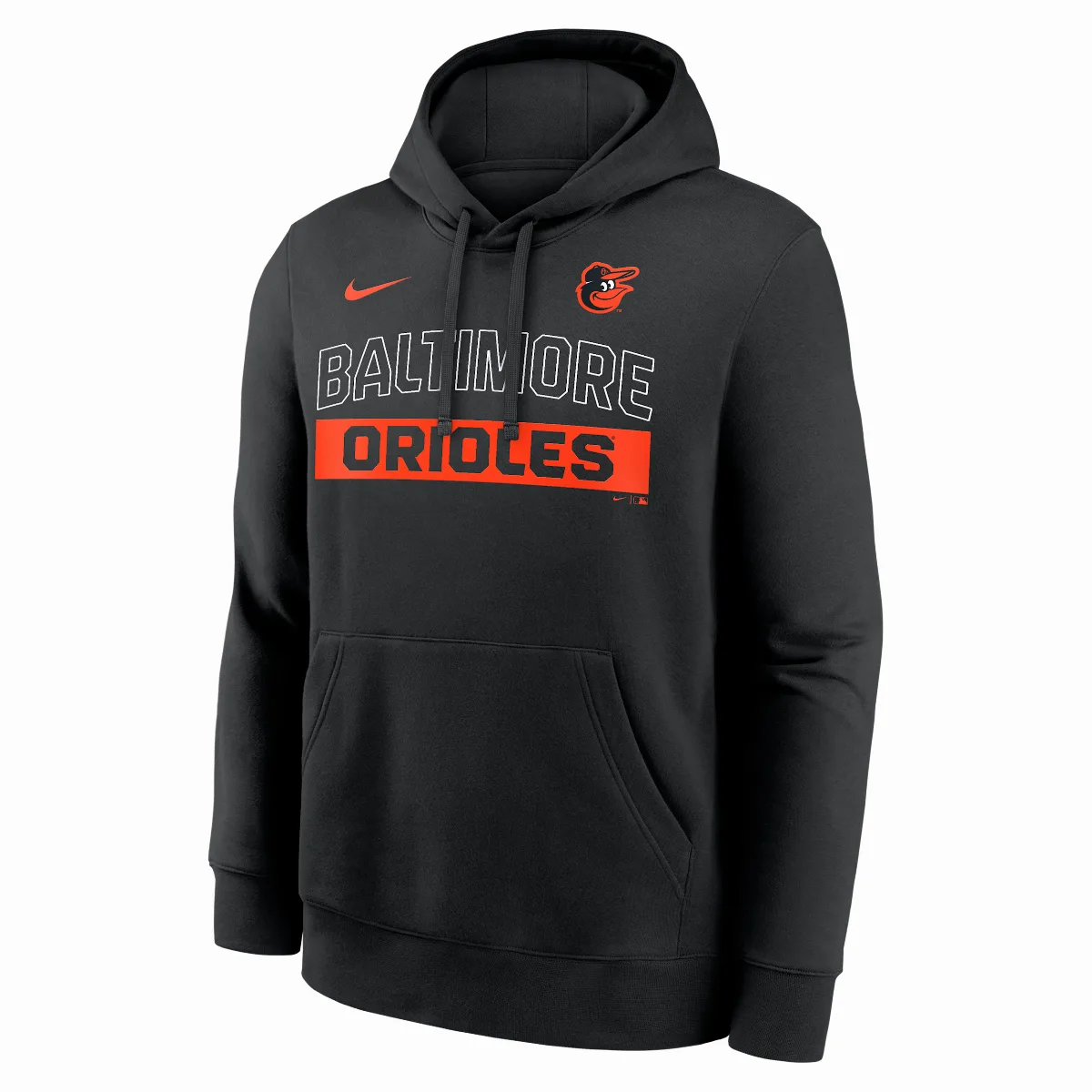Baltimore Orioles Club MLB Pullover Hoodie by Nike