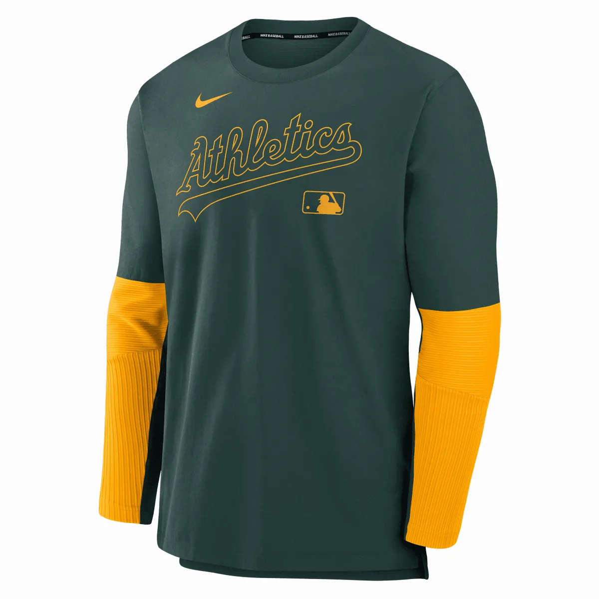 Athletics Authentic Collection Player Dri-FIT MLB Pullover Sweatshirt by Nike