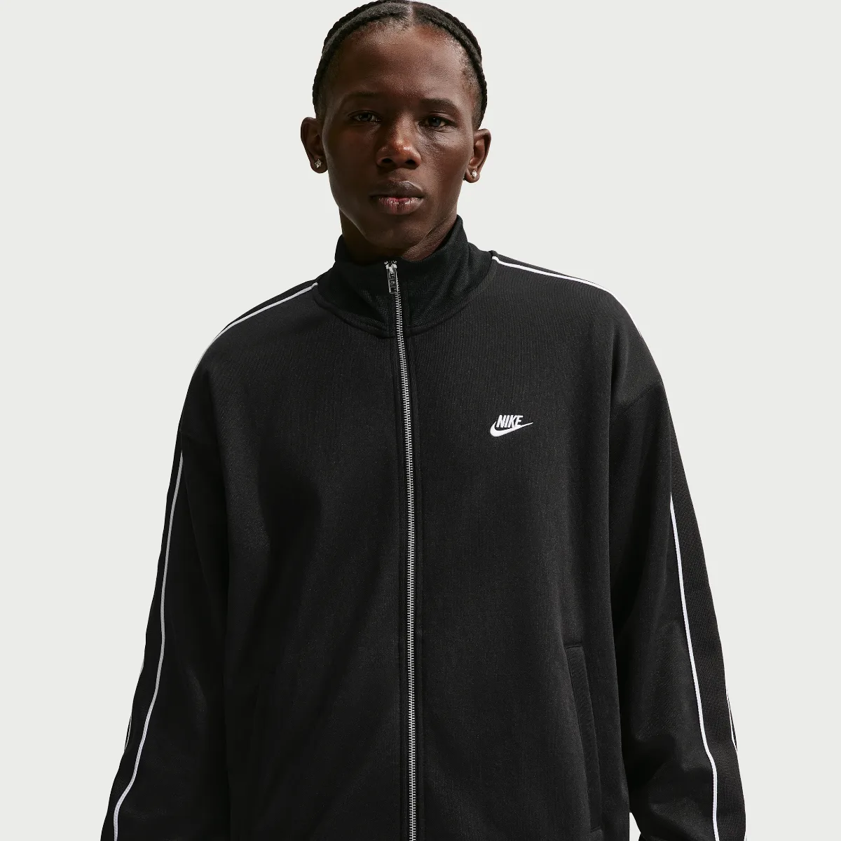 Nike Sportswear Club Oversized Knit Track Jacket