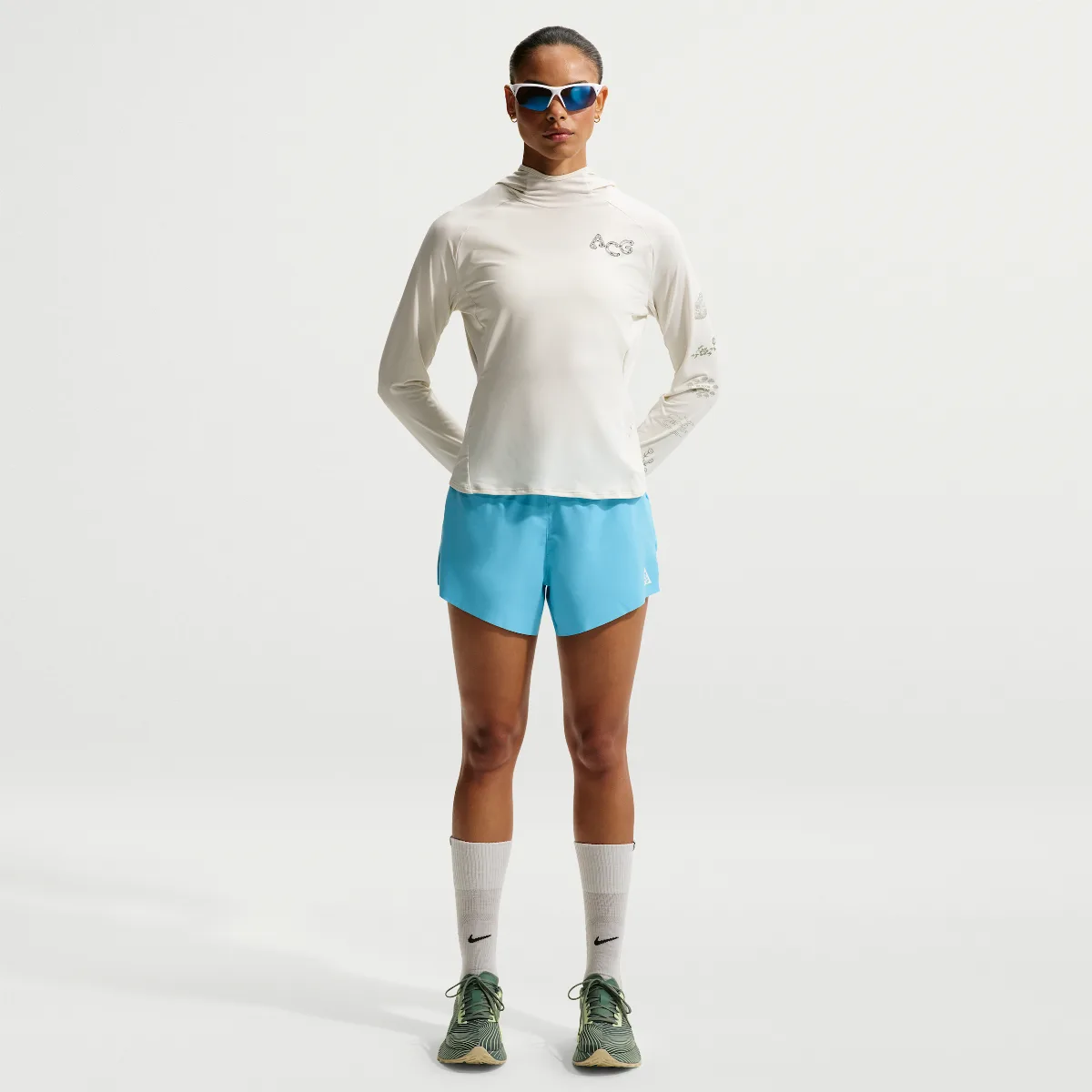 Nike ACG Dri-FIT 4" Brief-Lined Trail Running Shorts by Nike