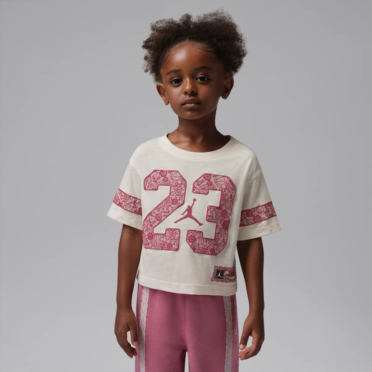 Floral Lace T-Shirt by Jordan