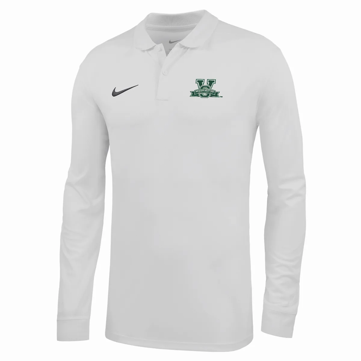 College (mississippi Valley State University) Dri-FIT Long-Sleeve Polo by Nike