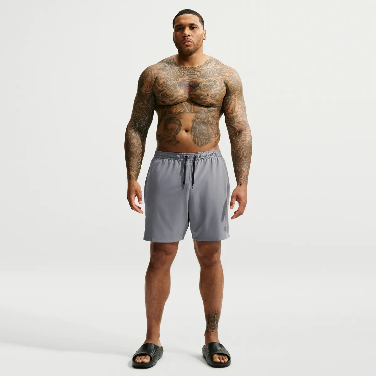 Swim Contend Essential 7" Brief-Lined Volley Short by Nike