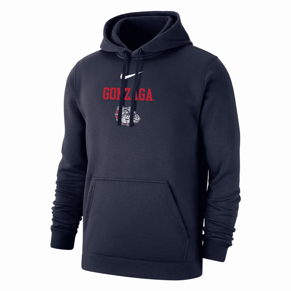 Gonzaga Club Fleece College Hoodie by Nike