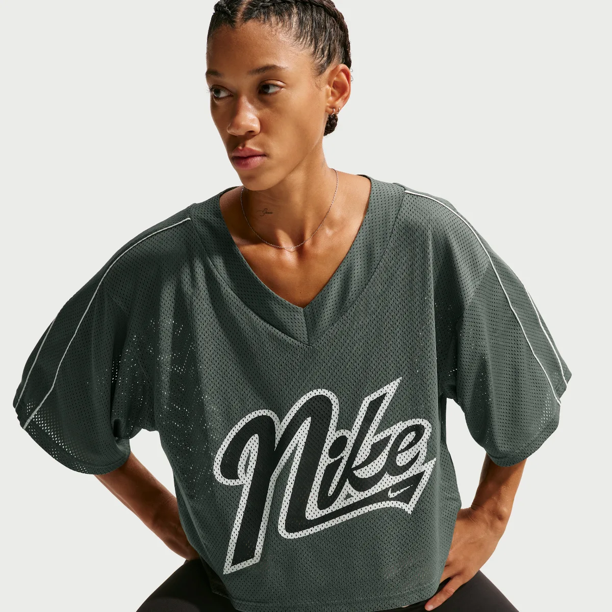 One Dri-FIT Oversized Short-Sleeve Top by Nike