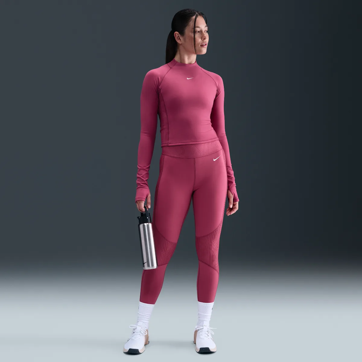 Nike Pro High-Waisted Leggings by Nike