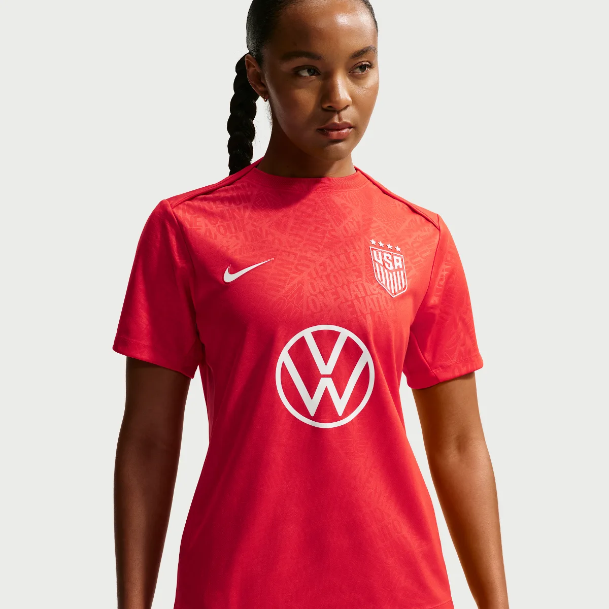 USWNT Academy Pro Dri-FIT Soccer Pre-Match Short-Sleeve Top by Nike