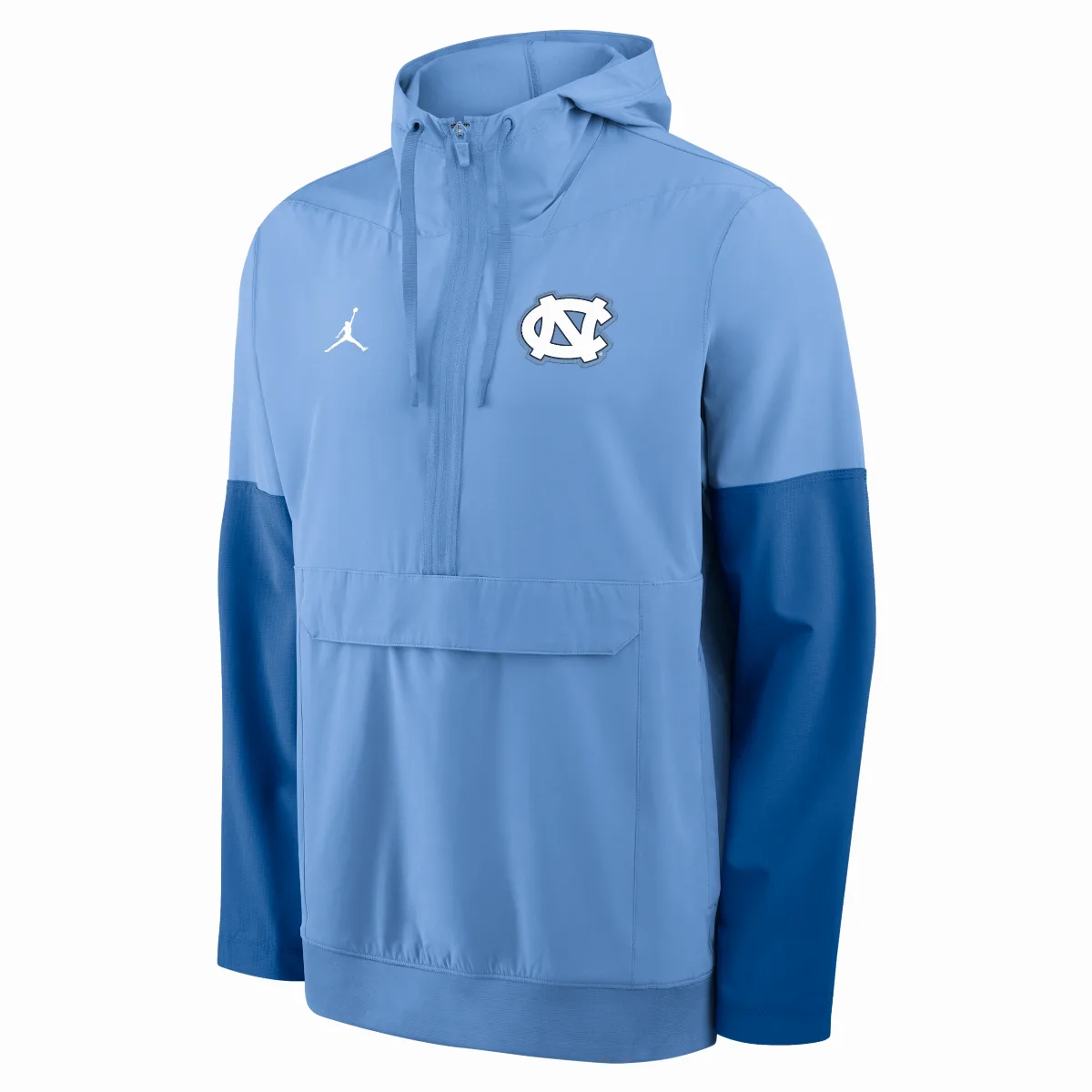 North Carolina Anorak Jordan Brand College 1/2-Zip Hooded Jacket by Jordan