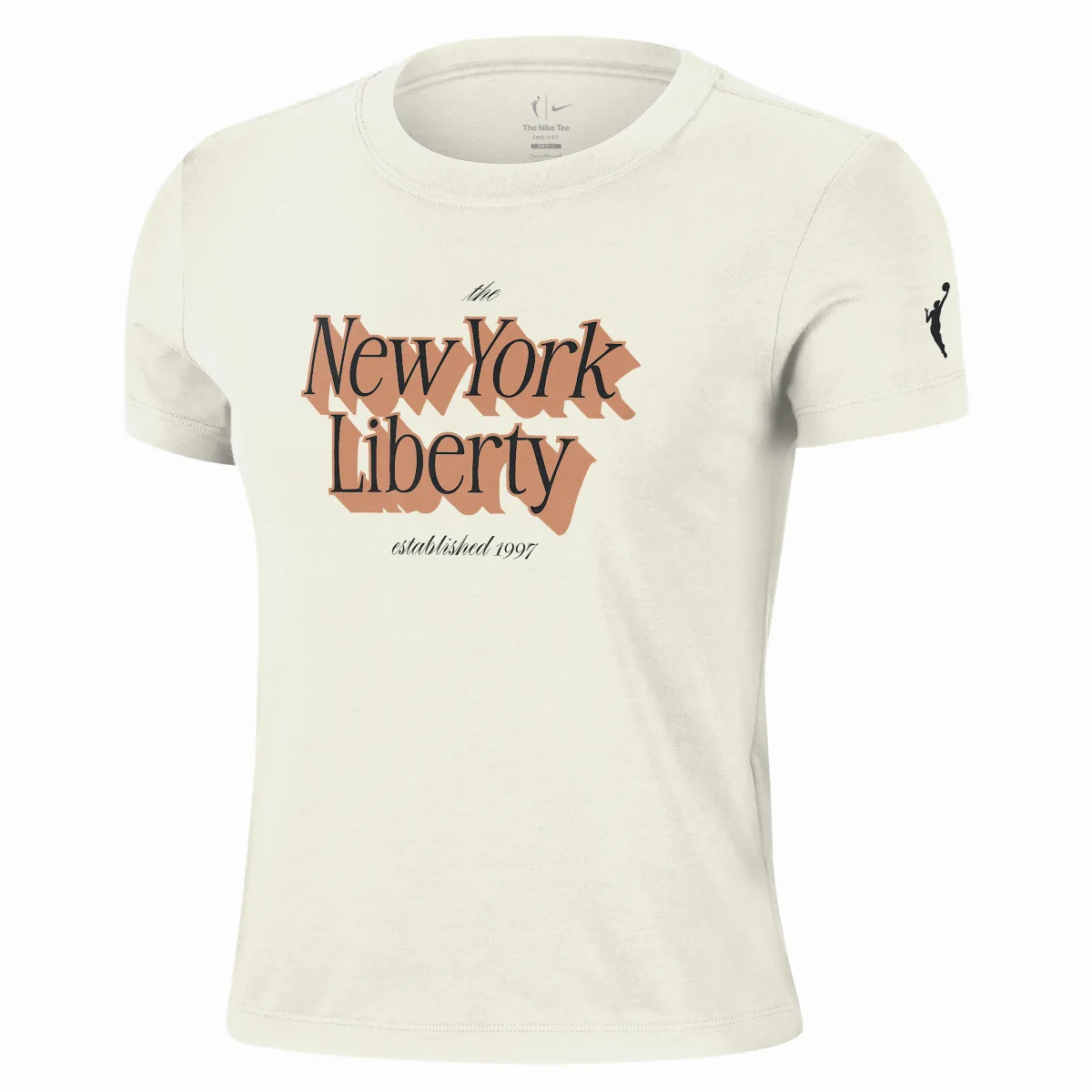 New York Liberty WNBA Cropped T-Shirt by Nike