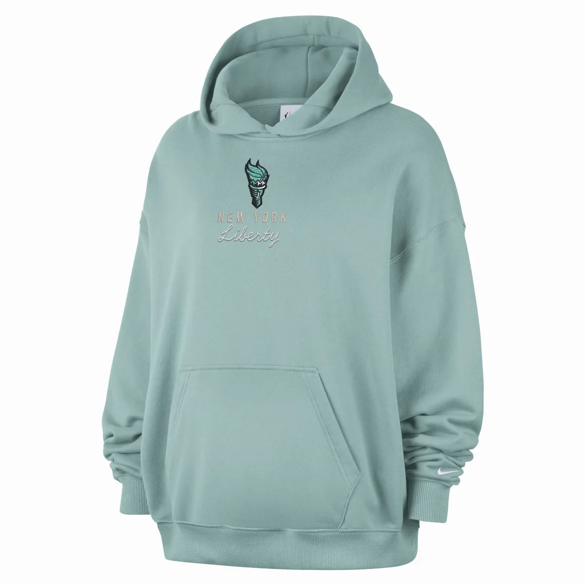 New York Liberty French Terry Oversized Pullover Hoodie by Nike