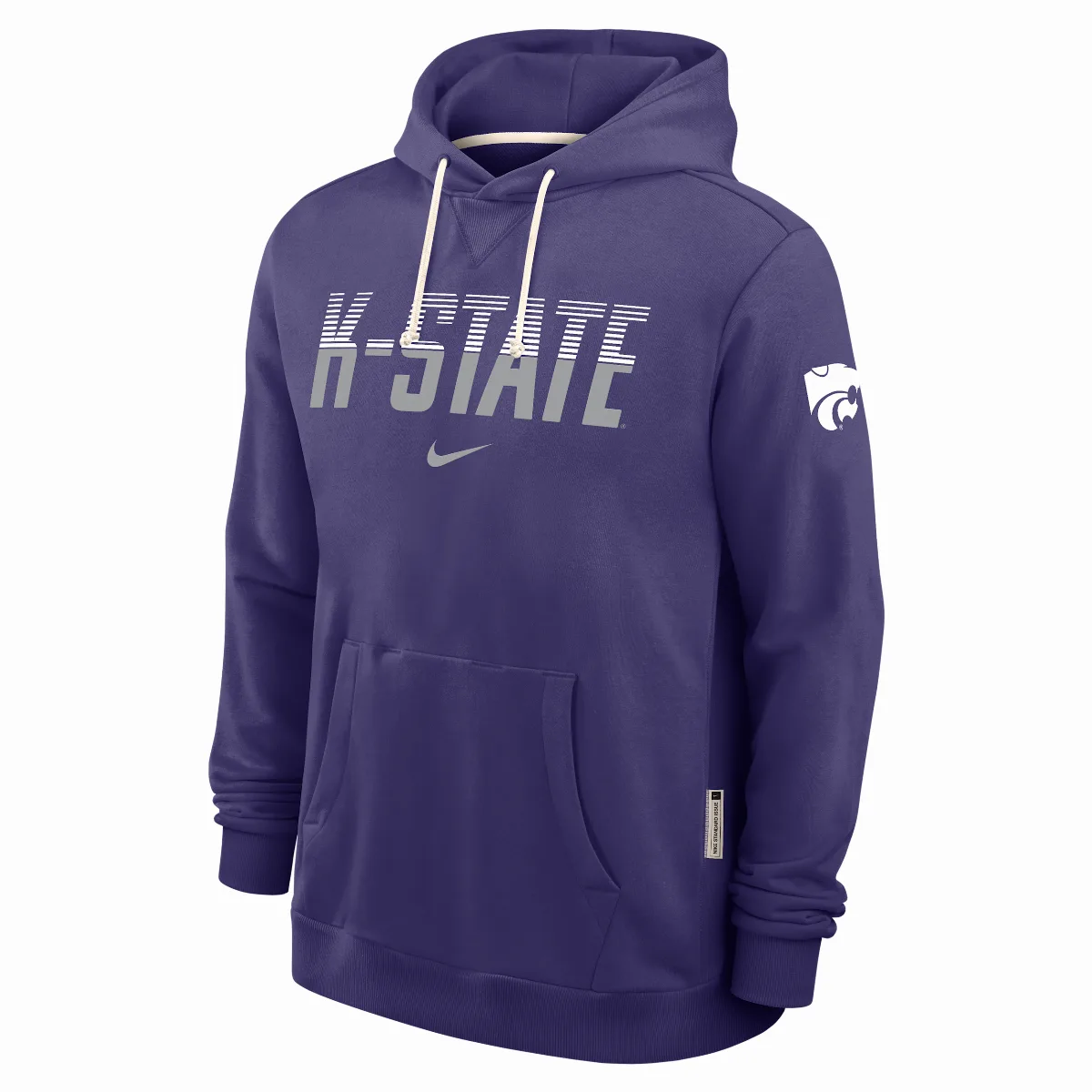 Kansas State Sideline Dri-FIT Pullover Hoodie