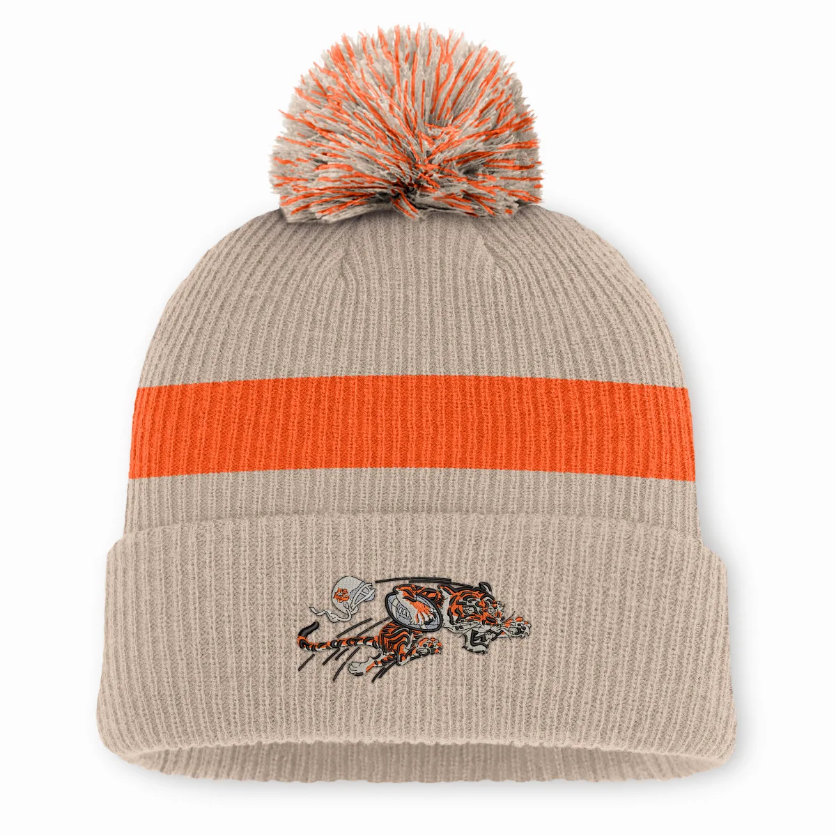 Cincinnati Bengals Rewind Peak NFL Cuffed Pom Beanie by Nike