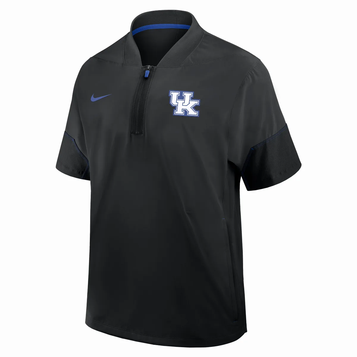 Kentucky Sideline Coach College 1/2-Zip Short-Sleeve Jacket by Nike