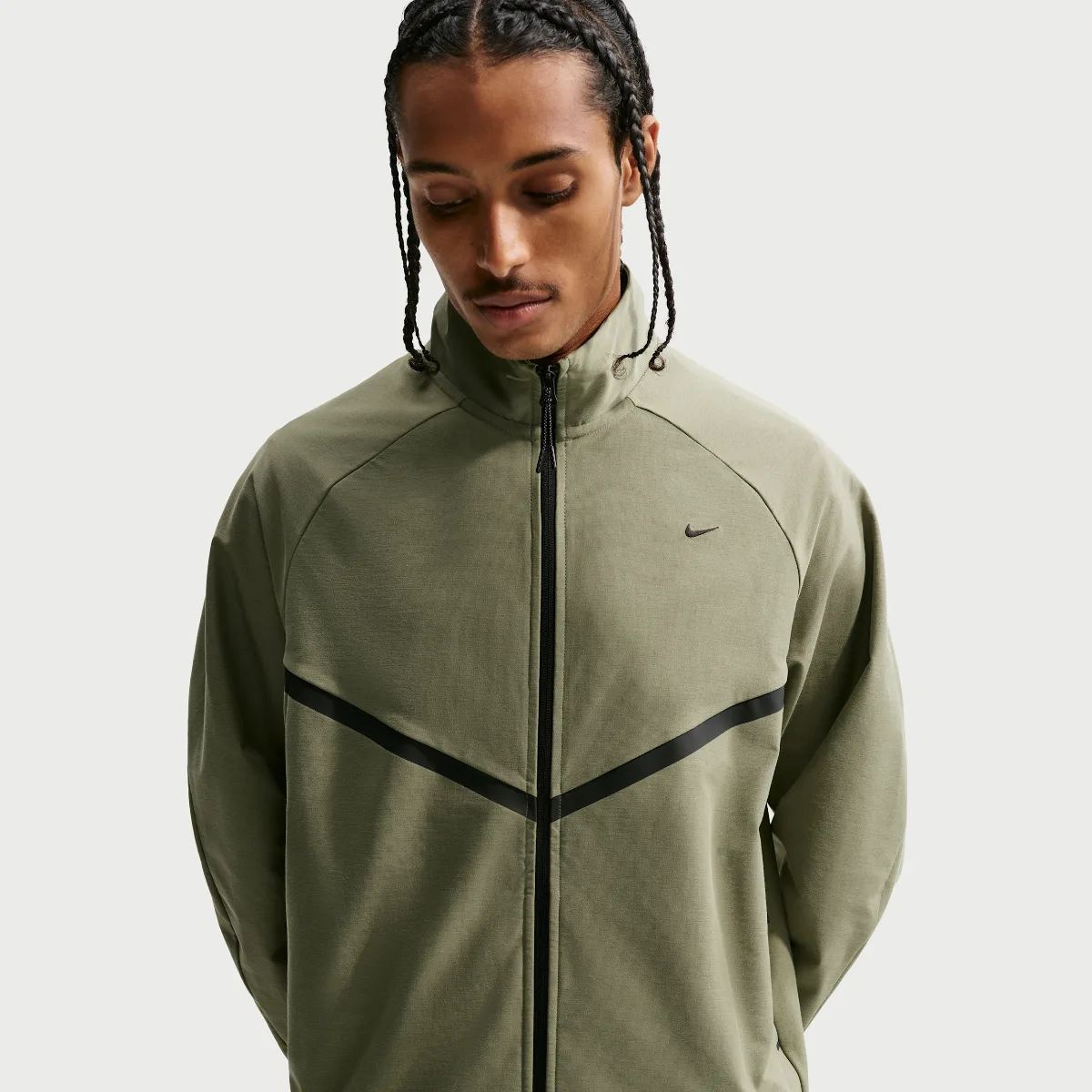 Nike Sportswear Tech Dri-FIT Shori Knit Track Jacket by Nike