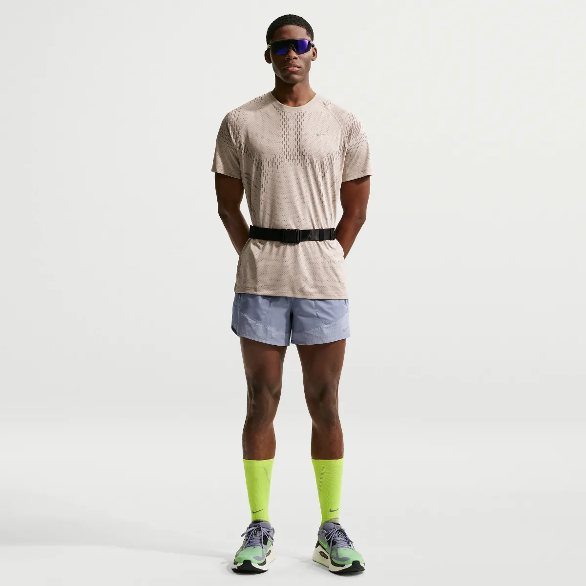 Stride Plus Dri-FIT 5" Brief-Lined Running Shorts