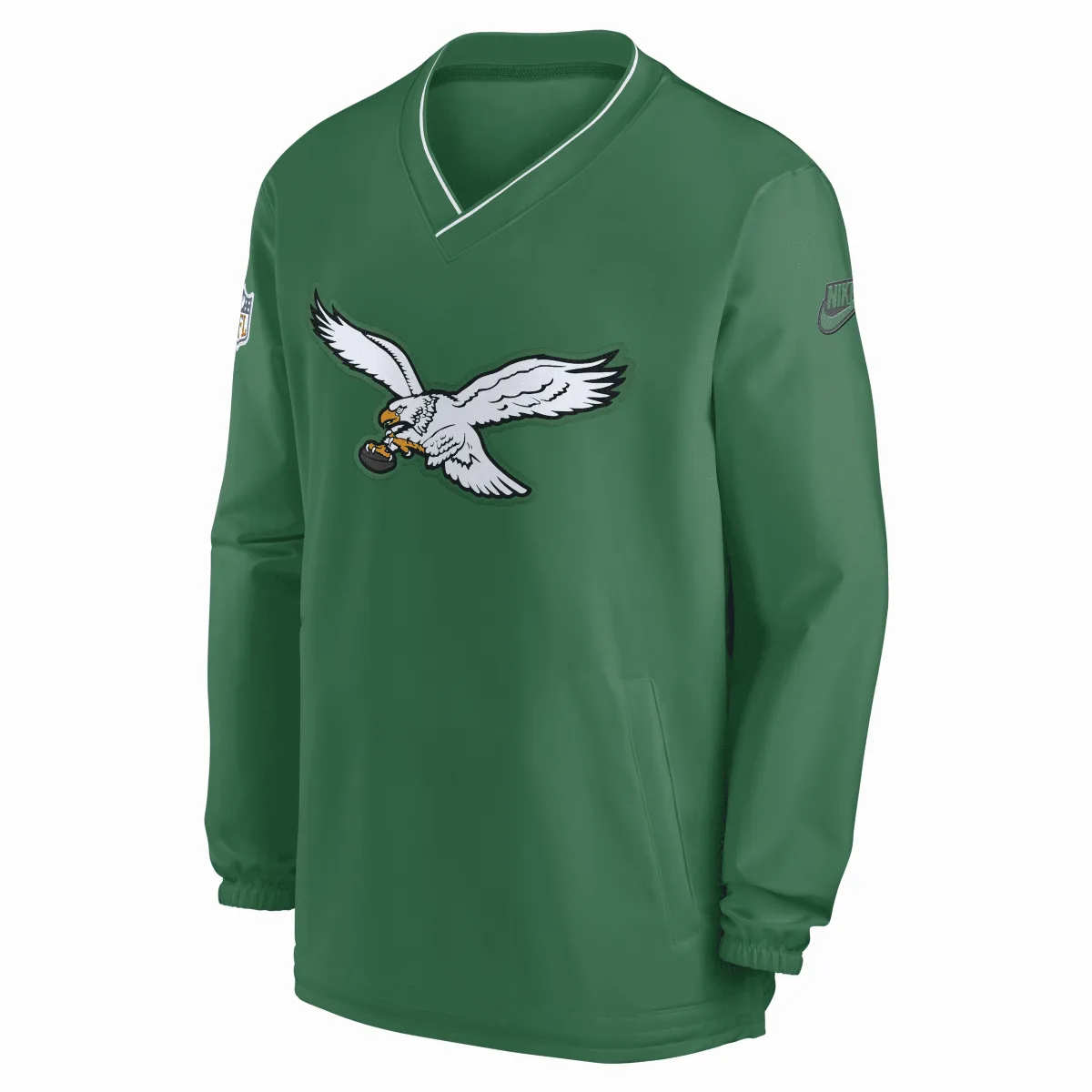 Philadelphia Eagles Logo NFL Long-Sleeve Windshirt by Nike