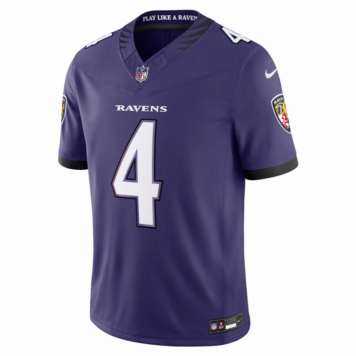 Zay Flowers Baltimore Ravens Dri-FIT NFL Stitched Limited Jersey