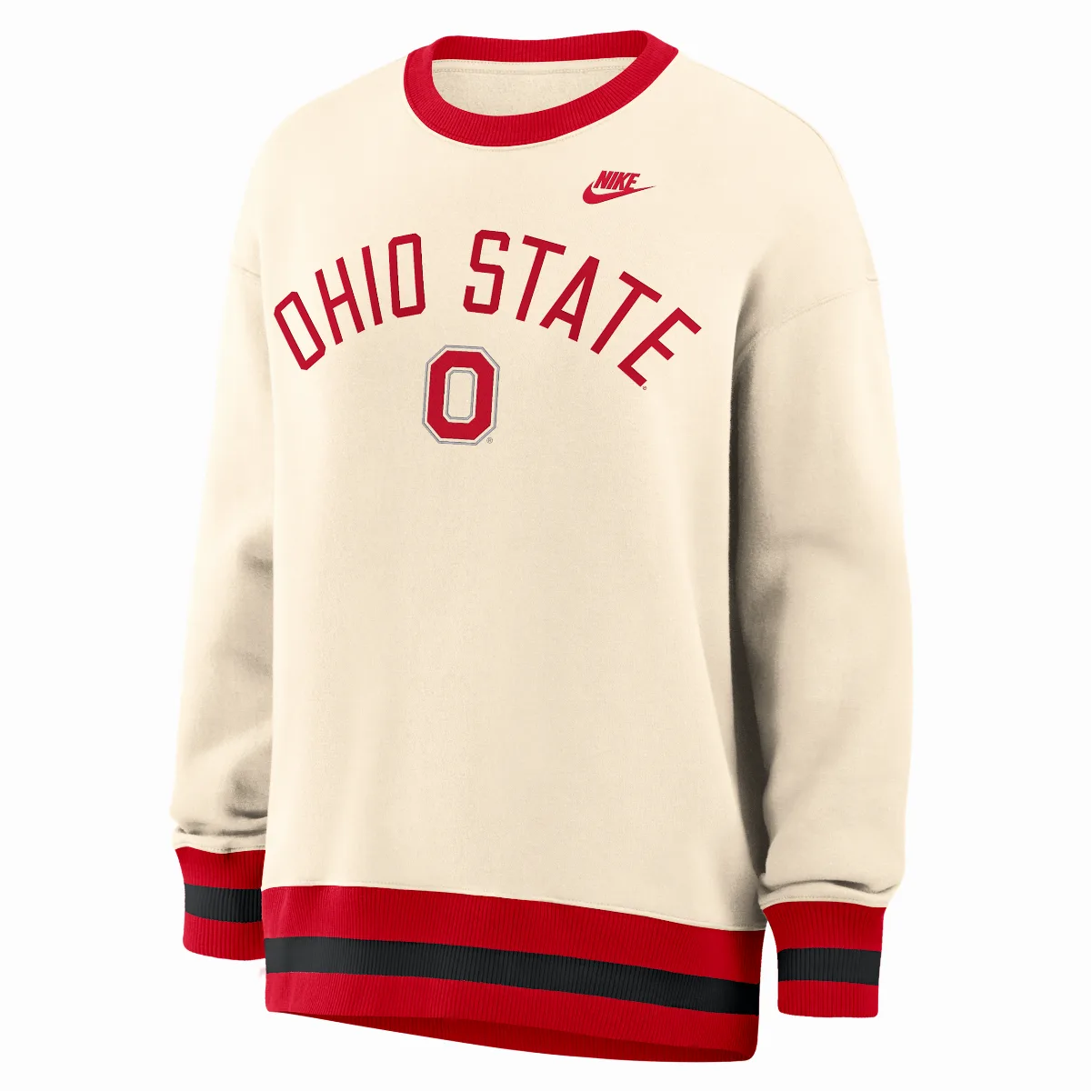Ohio State Legacy College Oversized Pullover Crew by Nike