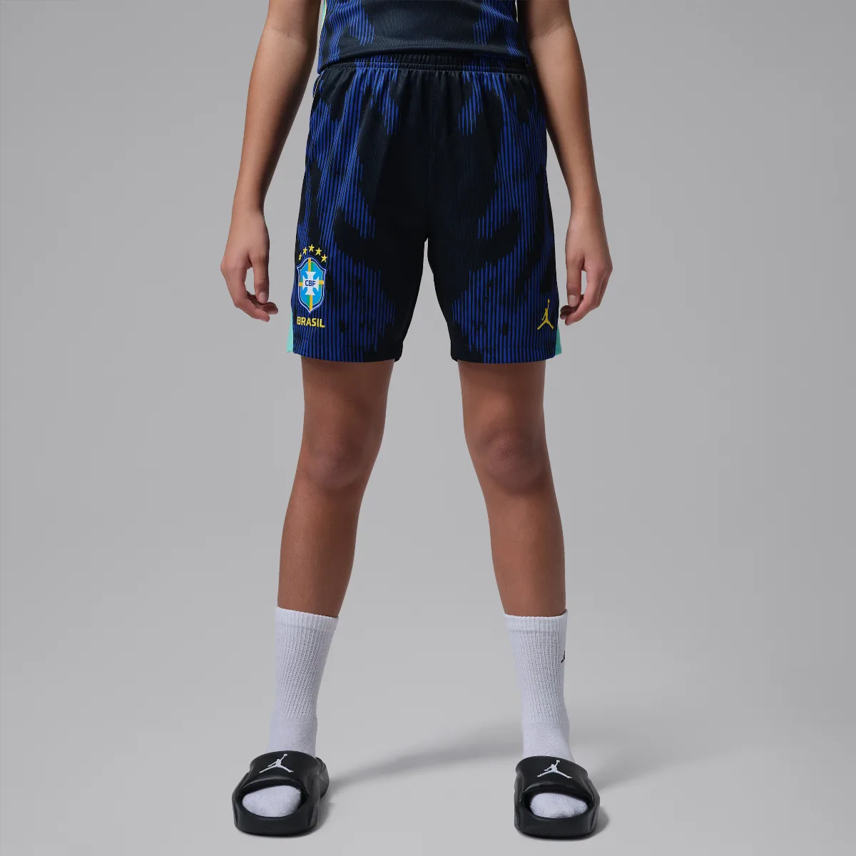 Brazil 2026 Stadium Away Jordan Dri-FIT Soccer Replica Shorts by Jordan