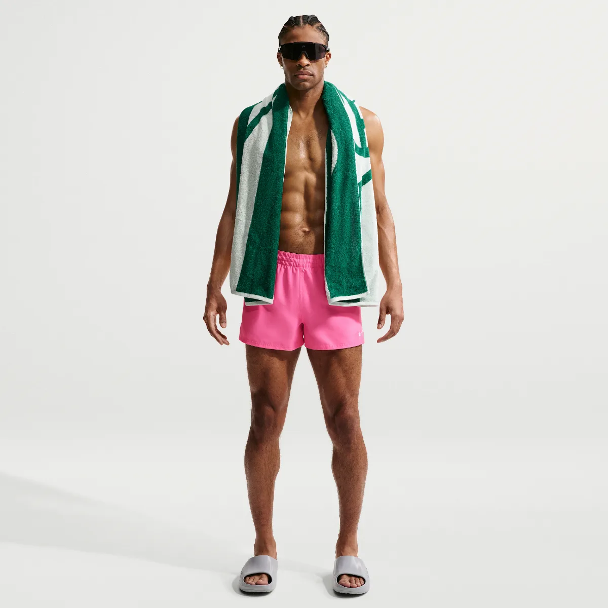 Swim Breaker Essential 3" Brief-Lined Volley Short by Nike