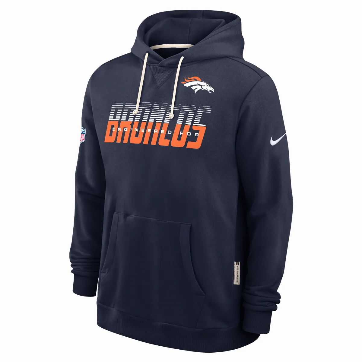 Denver Broncos Sideline Standard Issue Dri-FIT NFL Pullover Hoodie by Nike