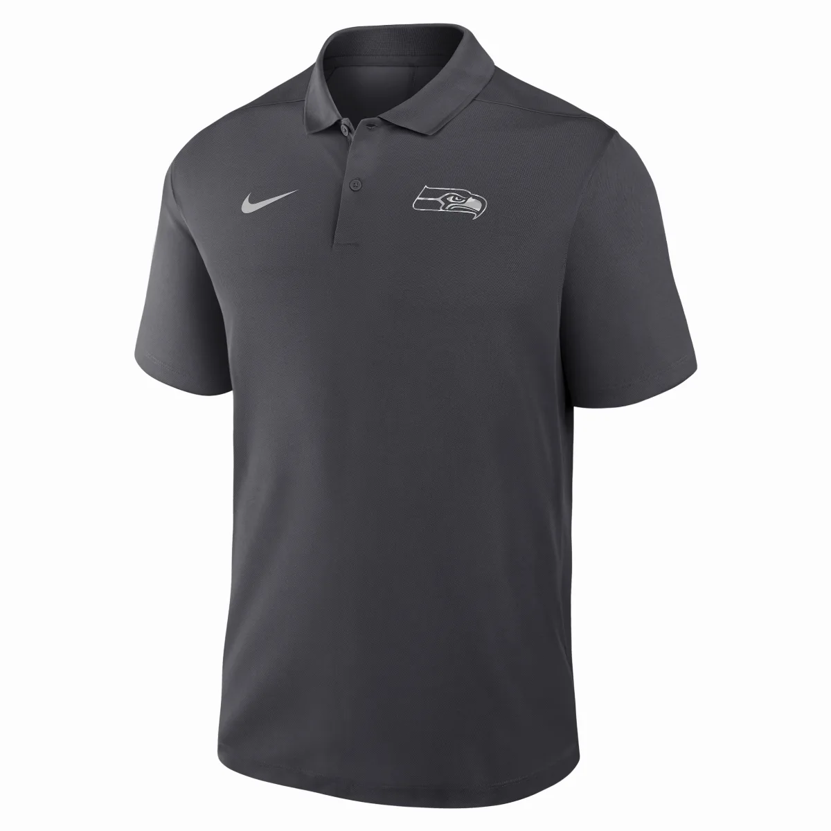 Seattle Seahawks Fractal Logo Victory Dri-FIT NFL Polo by Nike