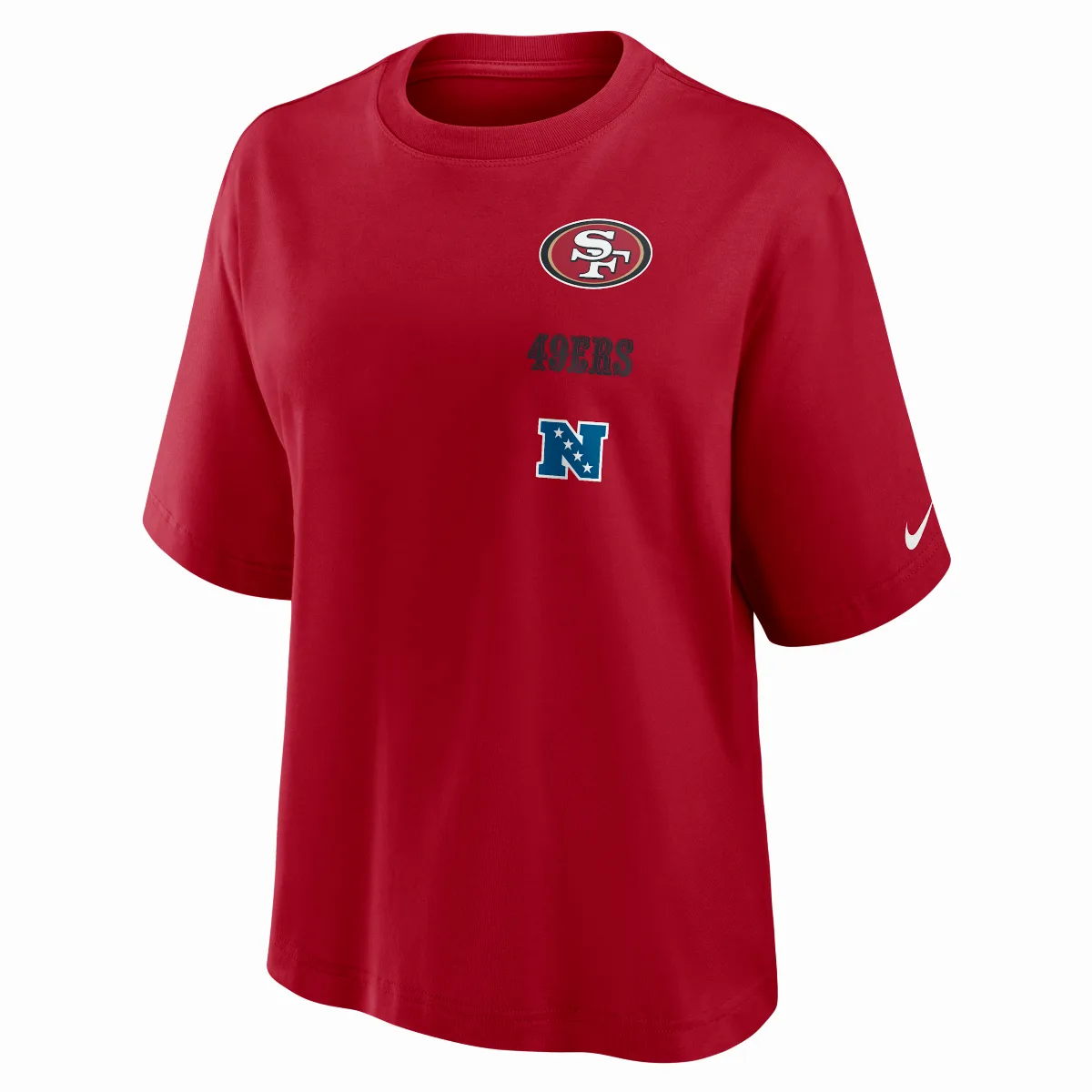 San Francisco 49ers Primetime Premium Essential Boxy NFL T-Shirt